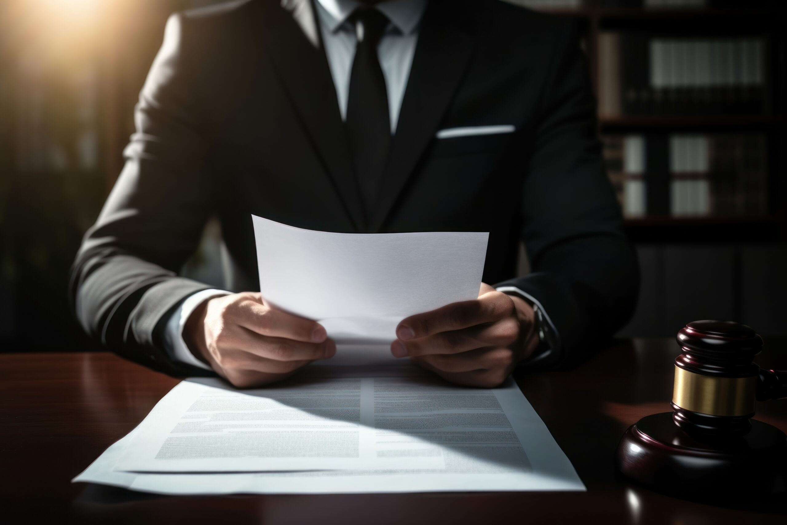 Document contract lawyer paper.
